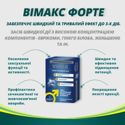Вимакс форте капсулы №4