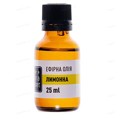 Олія ефірна Flora Secret лимонна, 25 мл