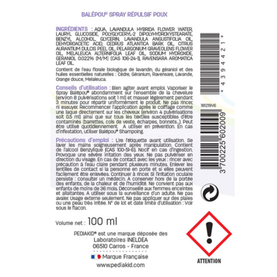 Педиакид PEDIAKID Balepou Spray спрей против вшей, 100 мл