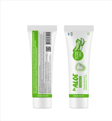 Зубна паста Dr.Aloe з алое, 100 мл