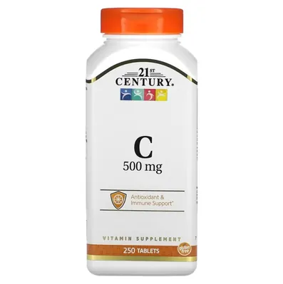 Вітамін С 21st Century Vitamin С 500 мг, 250 таблеток