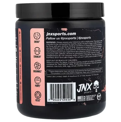 Передтренувальний комплекс JNX Sports The Curse персик, 250 г