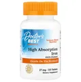 Железо Високої Абсорбації Doctor's Best High Absorption Iron 27 мг, 120 таблеток