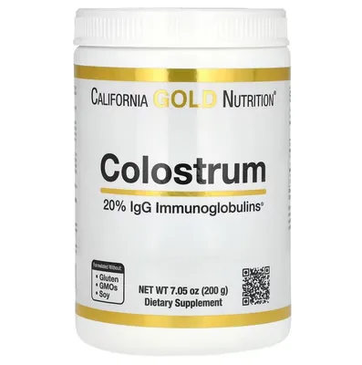 Молозиво California Gold Nutrition Colostrum порошок, 200 г