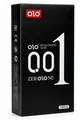 Презервативи OLO 001 ультратонкі гладкі з гіалуроновою кислотою, 10 штук