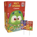 Льодяники для дітей Dr.Frei Multivitamins+Calcium, мультивітаміни+кальцій, 50 штук