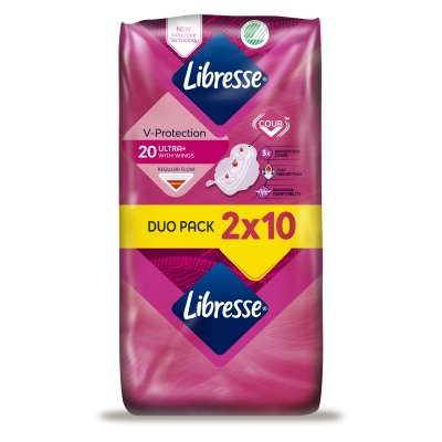 Прокладки гигиенические Libresse Ultra+, 20 шт