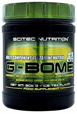 Аминокислота Scitec Nutrition G-Bomb 2.0 Глютамин, холодный чай, 308 г