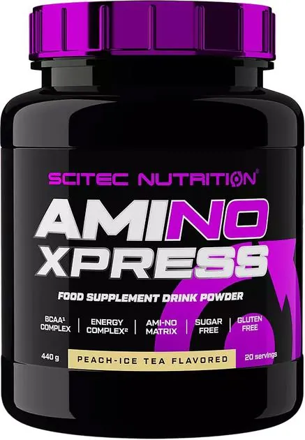 Амінокислота Scitec Nutrition Ami-NO Xpress, персиковий чай з льодом, 440 г