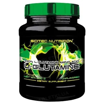 Амінокислота Scitec Nutrition L-Glutamine, 600 г