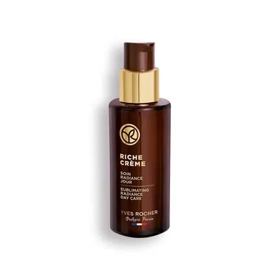Крем для обличчя Yves Rocher Riche Creme Живильний догляд-хайлайтер, 50 мл