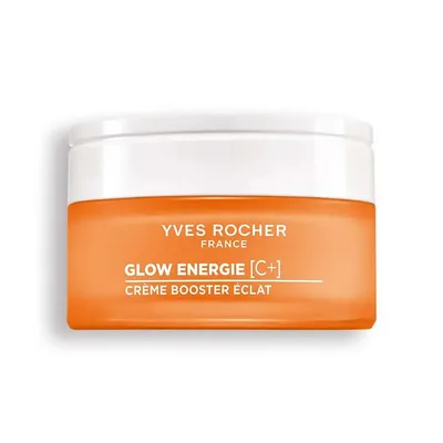 Крем-бустер для обличчя Yves Rocher Glow Energie сяяння шкіри з вітаміном С та екстрактом настурції, 50 мл
