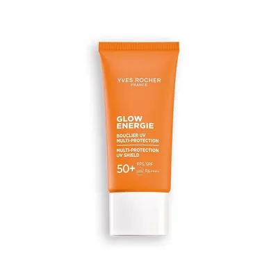 Крем для обличчя Yves Rocher Glow Energie захисний з екстрактом настурції денний SPF 50, 30 мл