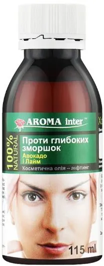 Олія косметична Aroma Inter Проти глибоких зморшок, 115 мл