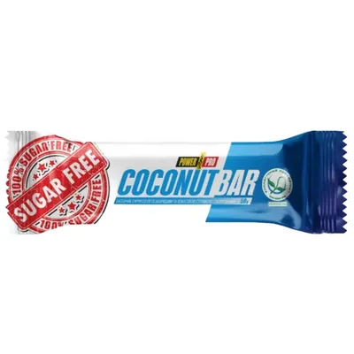 Батончик вуглеводний Power Pro COCONUT BAR без цукру, 50 г