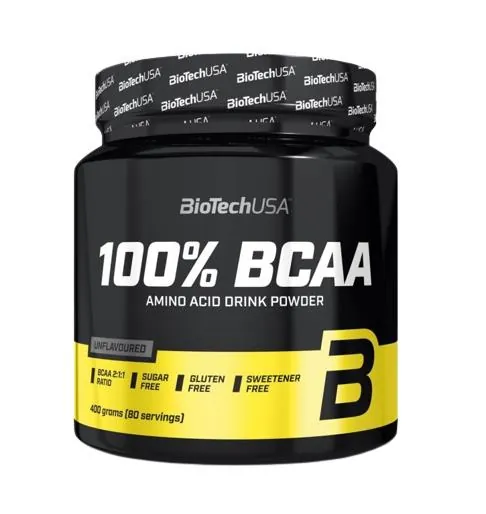 Амінокислота Biotech 100% BCAA, 400 г