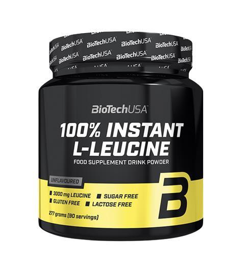 Амінокислота Biotech 100% Instant L-Leucine, 277 г