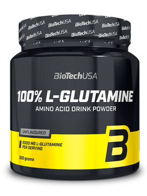 Аминокислота Biotech 100% L-Glutamine, 500 г