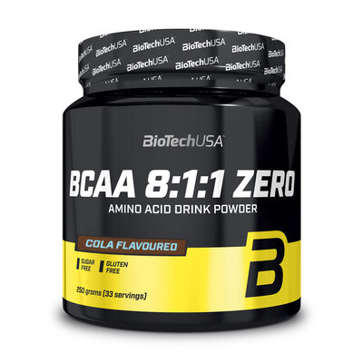 Аминокислоты Biotech BCAA 8:1:1 ZERO cola, 250 г