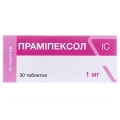 Праміпексол IC таблетки по 1 мг №30 (10х3)