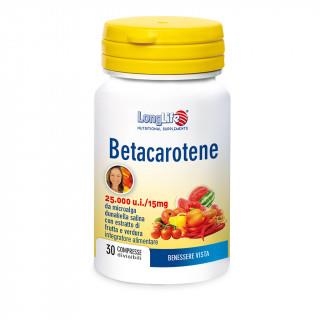 Лонг Лайф Betacarotene 25000 капсулы по 15 мг №30