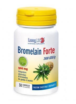 Лонг Лайф Bromelain Forte капсулы по 500 мг №30