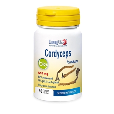 Лонг Лайф Cordyceps bio капсулы по 525 мг №60
