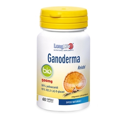 Лонг Лайф Ganoderma bio капсулы по 500 мг №60