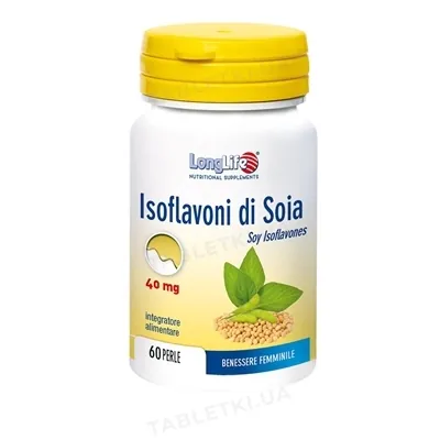 Лонг Лайф Isoflavoni di Soia капсули по 40 мг №30