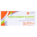 Моксонидин Ксантис таблетки, п/плен. обол. по 0.4 мг №30 (10х3)