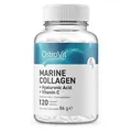 Комплекс для суглобів та зв'язок OstroVit Marine Collagen + Hyaluronic Acid + Vitamin C, 120 капсул