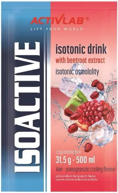 Ізотонік ActivLab Isoactive ківі-гранат освіжаючий, 31,5 г