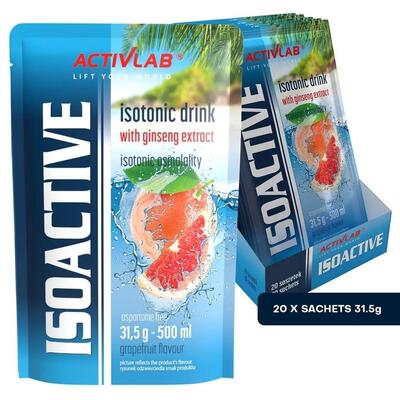 Изотоник ActivLab Isoactive грейпфрут, 31,5 г