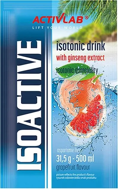 Ізотонік ActivLab Isoactive грейпфрут, 31,5 г