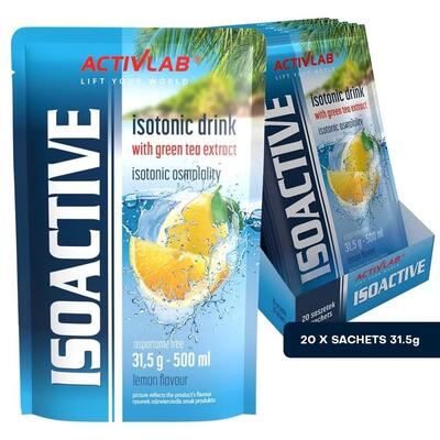 Изотоник ActivLab Isoactive лимон, 31,5 г