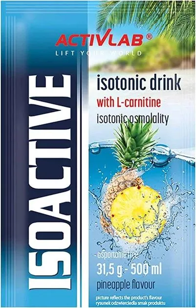 Ізотонік ActivLab Isoactive ананас, 31,5 г