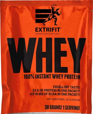 Протеїн сироватковий концентрат Extrifit 100% Instant Whey Protein чорниця, 30 г