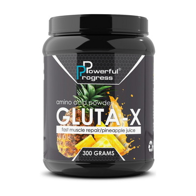 Аминокислота Powerful Progress Gluta-X ананас, 300 г