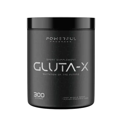 Глютамін Powerful Progress Gluta-X ананас, 300 г