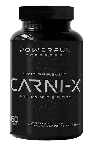 Амінокислота Powerful Progress Carni-X, 60 капсул