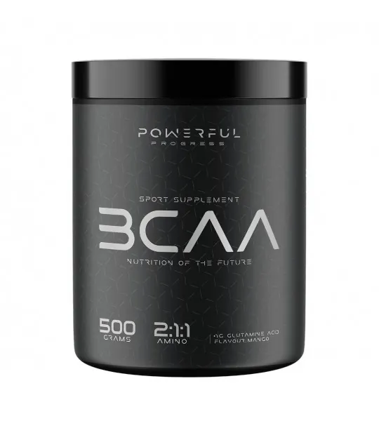 Амінокислоти Powerful Progress Amino BCAA 2:1:1 апельсин, 500 г