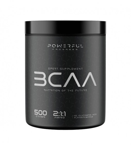 Аминокислоты Powerful Progress Amino BCAA 2:1:1 манго, 500 г