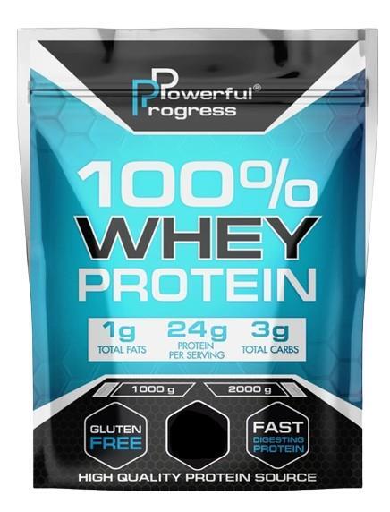 Протеин Powerful Progress 100% Whey Protein ваниль, 2 кг
