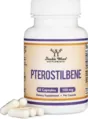 Птеростильбен Double Wood Pterostilbene 100мг, 60 капсул