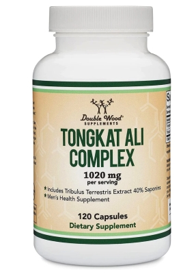Тонгкат Али Double Wood Tongkat Ali Extract Complex 1020 mg, 120 капсул