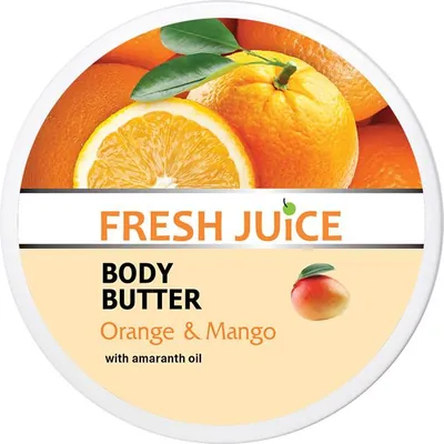 Крем-масло для тіла Fresh Juice Orange & Mango, 225 мл