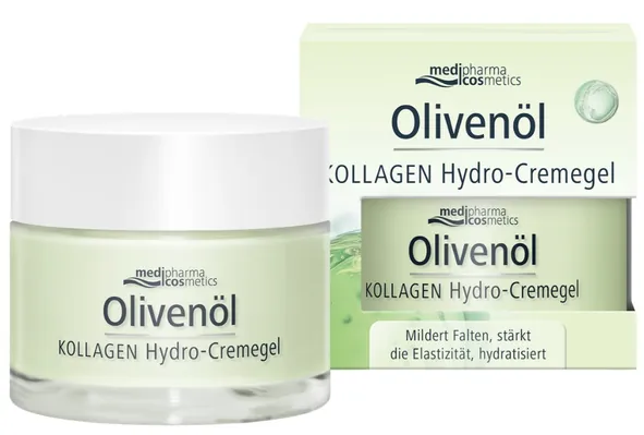 Гідро крем-гель Medipharma Cosmetics Olivenol з колагеном, 50 мл