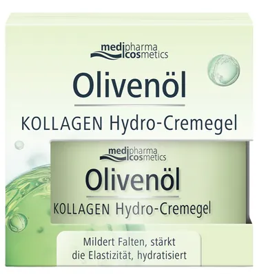 Гідро крем-гель Medipharma Cosmetics Olivenol з колагеном, 50 мл
