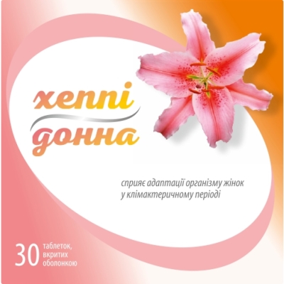 Хеппи Донна таблетки п/о №30
