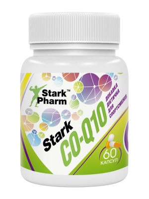 Коэнзим Q10 Stark Pharm CO-Q10 Coenzyme 50 мг, 60 капсул